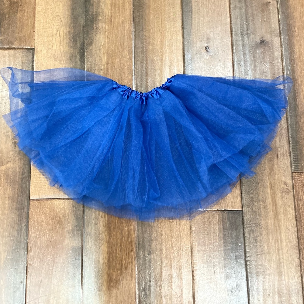 Royal Blue Toddler Tutu Tulle Skirt